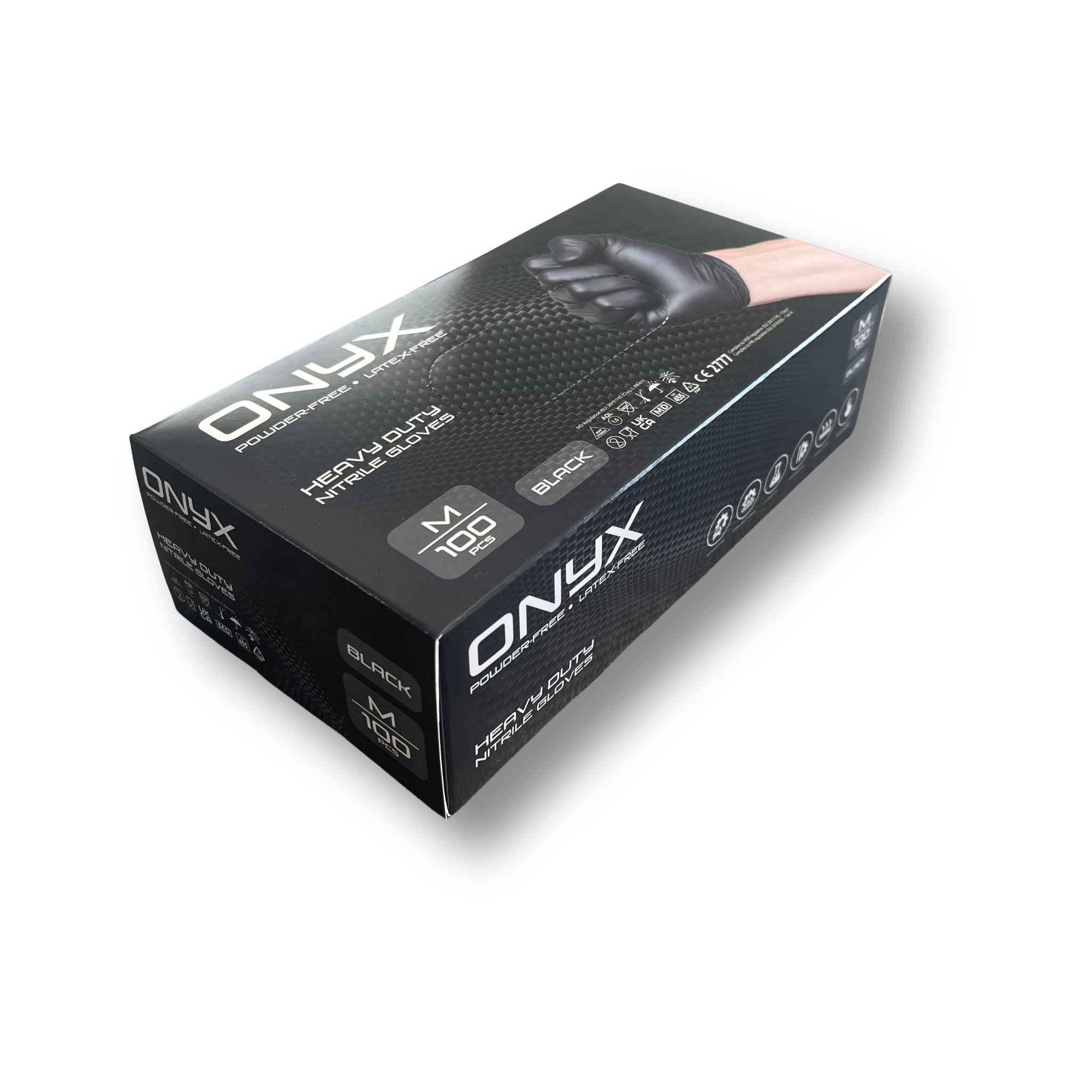Onyx - 6g Black Nitrile Gloves (10x100)