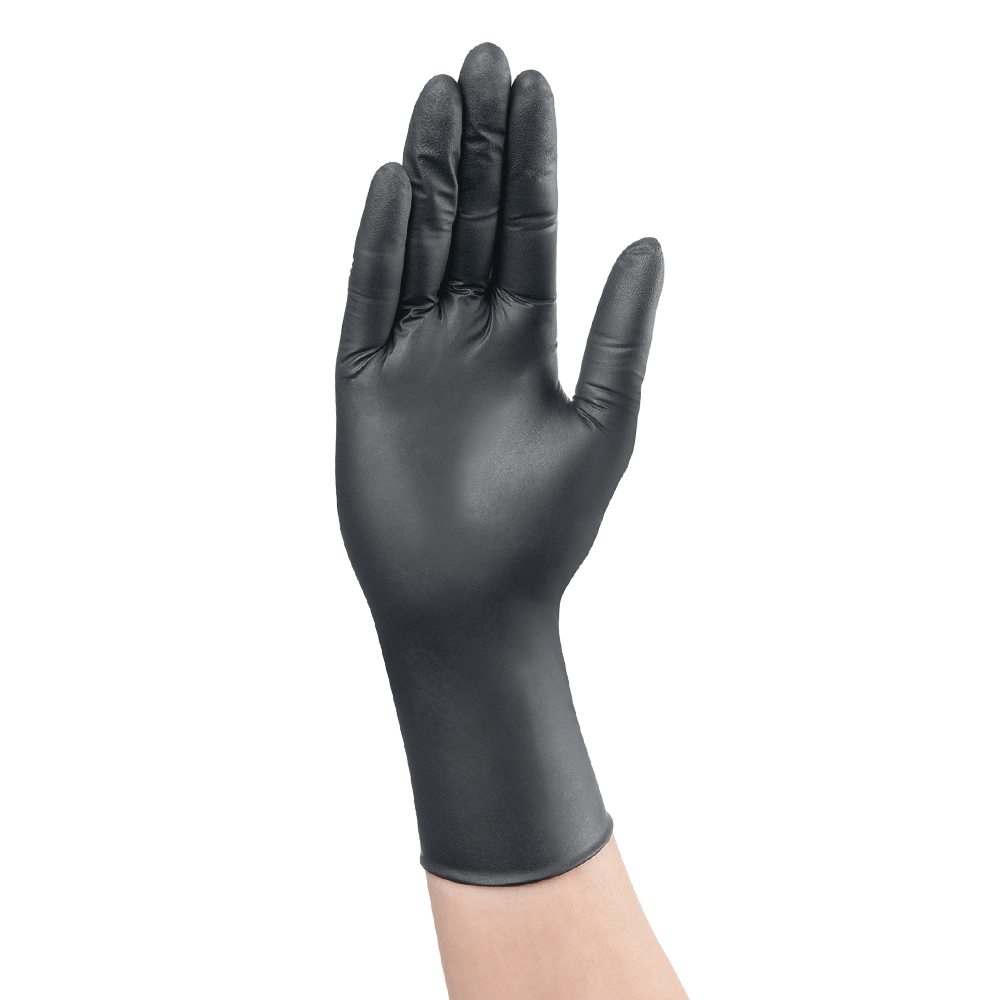 Safehealth 6.0g Black Heavy Duty Nitrile Gloves (10x100)